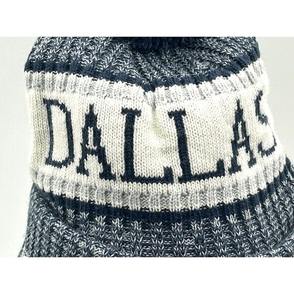 New Era NFL Dallas Cowboys Beanie Hat Cap‎ with Embroidered Logo LRC5-250 - Picture 2 of 7